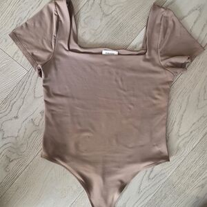 Babaton Tan Bodysuit